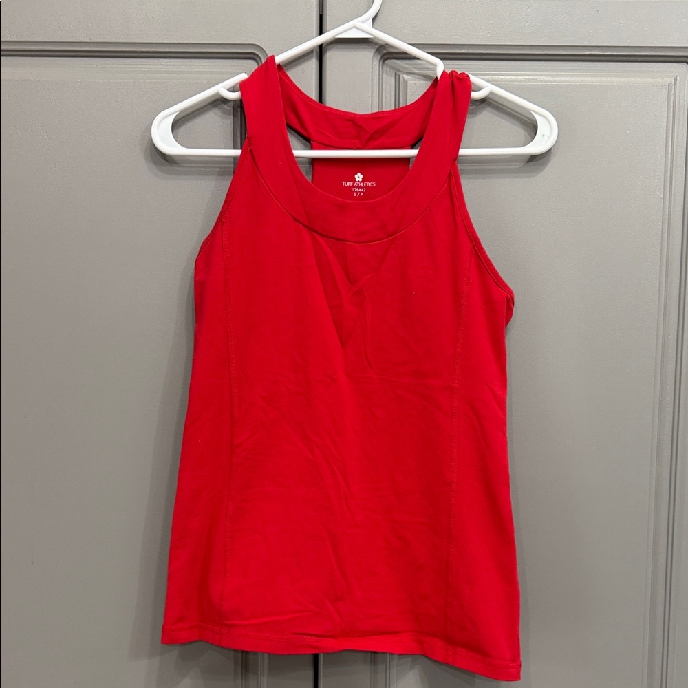 Tuff Athletics Bright Red Tank Top